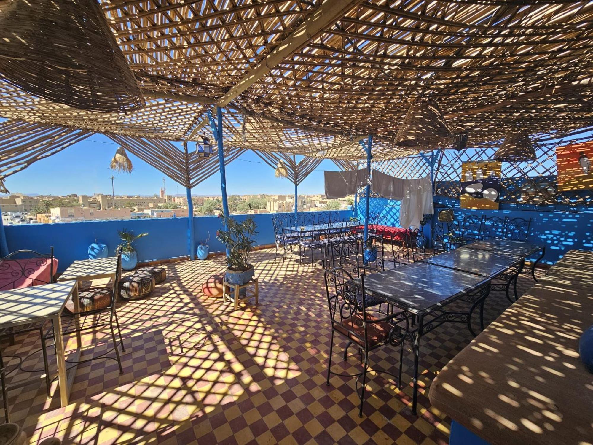 Panorama Chez Hamid Hostel Rissani Bagian luar foto