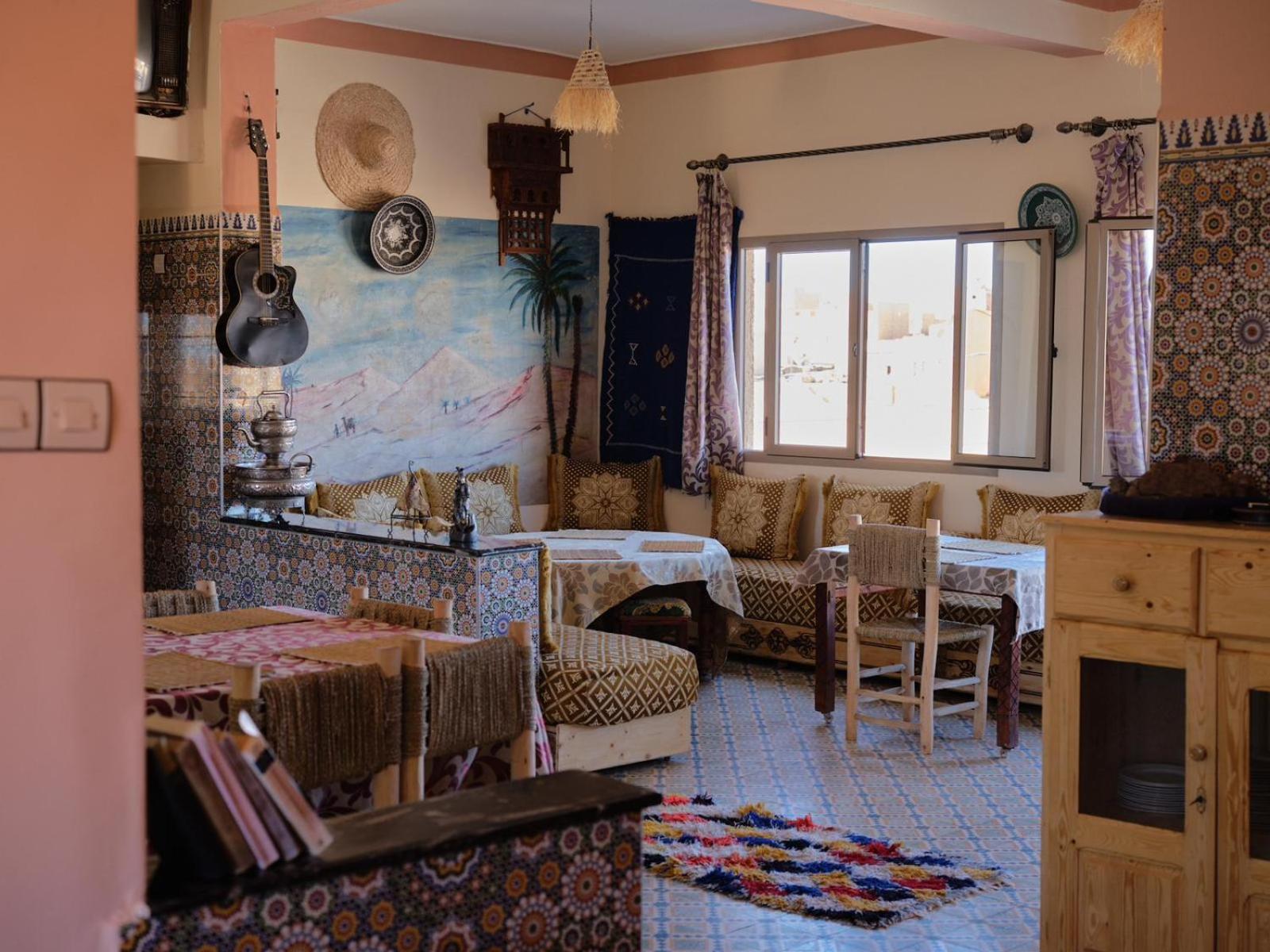 Panorama Chez Hamid Hostel Rissani Bagian luar foto